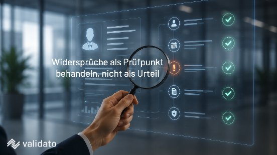 22. Widersprüche als Prüfpunkt behandeln, nicht als Urteil.png