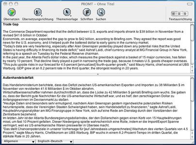 @promt 8 Mac Übersetzungseditor