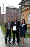Achim Hager, Stefan Kroll, Anne Browa (von links)