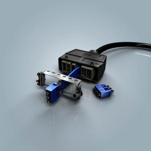 Das neue Han® Pneumatik-Modul Metall ermöglicht die Druckluftübertragung in modularen Schnittstellen für zehntausendfaches Stecken