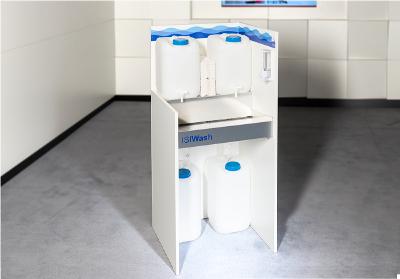 ISIWash Hygienestation, Handwaschbecken für Schulen, Klassenräume und andere private und öffentliche Einrichtungen