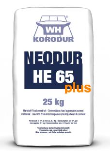 Der Hartstoffestrich Neodur HE 65 plus basiert auf dem bereits seit Jahrzehnten eingesetzten HE 65 und ist mit einer speziellen Polymer-Beimischung versehen, um die Frost- und Tausalzbeständigkeit nochmals zu erhöhen / Bild: KORODUR, Amberg
