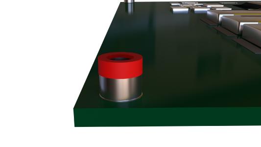 Isolierte Montage für SMT Spacer von Würth Elektronik eiSos, Bildquelle: Würth Elektronik eiSos