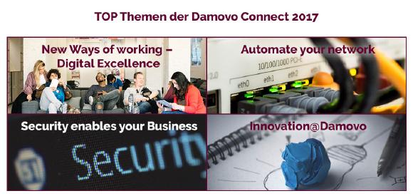 TOP Themen Damovo Connect 2017