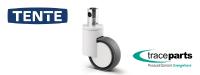 TENTE Rollen und Räder auf CAD-Content-Plattform von TraceParts verfügbar