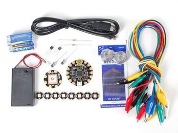 Farnell element14 startet Wettbewerb "Wearable Technologie" mit Adafruit FLORA Kit