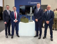Rheinmetall and Praetorian Aeronautics deliver containerised AERIE Counter-Uncrewed Aircraft System
