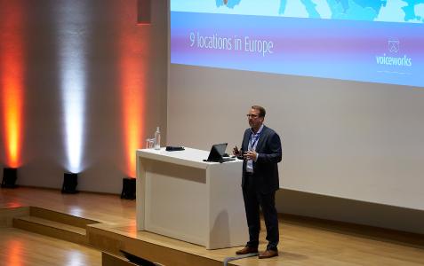 Christoph Wichmann auf der Partner und Technologie Konferenz