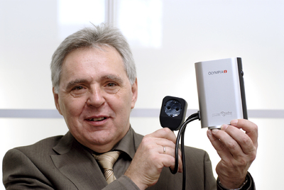 Heinz Prygoda mit dem PowerSafer