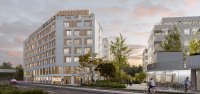 Construction project using bio-attributed PVC: The new-build student accommodation in Créteil near Paris demonstrates that high environmental standards and economical construction are not mutually exclusive.