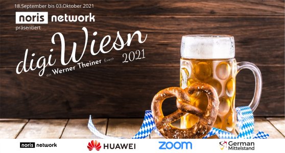 Die digiWiesn findet vom 18. September bis 3. Oktober statt – noris network ist Hauptsponsor
