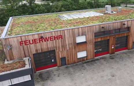 Die Feuerwache in Walheim versorgt sich selbst mit Strom – vor allem aber ist sie für den Notfall gerüstet