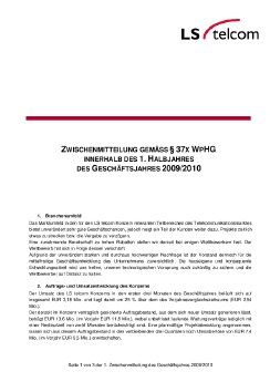 LS telcom AG - Zwischenmitteilung zum 31.12.2009.pdf