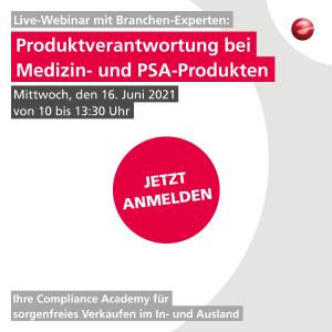 take-e-way Webinar Juni 2021 Produktverantwortung bei Medizin & PSA Produkten (Expertenrunde)