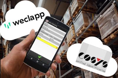 Kombination aus COSYS Warehouse Software und weclapp