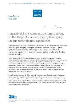Jenoptik Optical Systems_PressRelease_BiOS2011.pdf