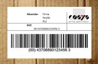 COSYS Lagerverwaltung für den GS1-128-Standard
