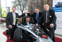 The organizers of the eCatalog Conference (from left): crossbase (Thomas Kern), KiM (Achim Angel), TraceParts (Christian Baumgärtner), Plan Software (Axel Biewer) 