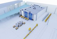 Dematic implementiert für die gemeinnützige medizinische Organisation Maria Middelares das erste AutoStore™-System im belgischen Gesundheitswesen. (Foto: Dematic)