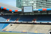 Große Bühne für große Party: Im Basler St. Jakob-Park, der Heimstätte des FC Basel, feierte Arcondis sein zehnjähriges Firmenjubiläum.