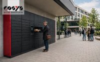 Smart Locker ermöglichen eine flexible und transparente Paketverteilung direkt auf dem Campus.