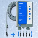 The WM5 water alarm unit monitors facilities for water and protects the operator from costly water damage