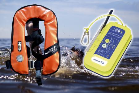 AIS SART easyRESCUE & BESTO automatic life jacket