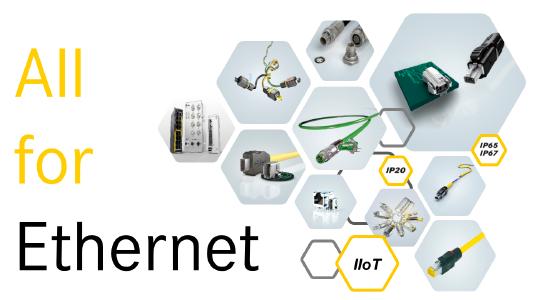 HARTING is setting new standards for industrial networks under the slogan “All for Ethernet”.