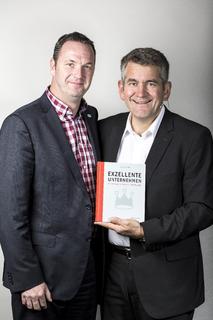Uwe Niekrawietz, Geschäftsführer der UWT GmbH mit Cay von Fournier