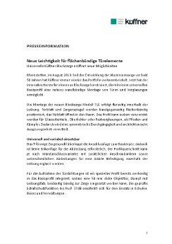 Presseinformation Küffner - Neue Leichtigkeit - flächenbündige Türelemente.pdf