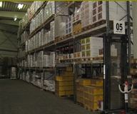 Ein Lager voller Müsli - Impressionen aus dem Fertigwarenlager der C. Hahne Mühlenwerke GmbH & Co. KG