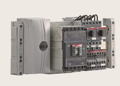 Die Lösungen der Baureihe Unifix AD eignen sich beispielsweise für die Installation von Motorstartern und -steuerungen, Schützen sowie Kompaktleistungsschaltern auf Montageplatten (Bild: ABB)