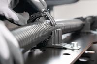 Optional inserts provide strain relief and prevent abrasion