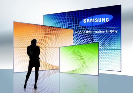 Samsung PID Information Displays für Videowalls