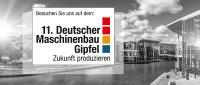 11. Deutscher Maschinenbau Gipfel vom 15.-16. Oktober 2019 mit dem Lino Team.