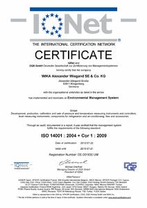 Matrix Certification14001