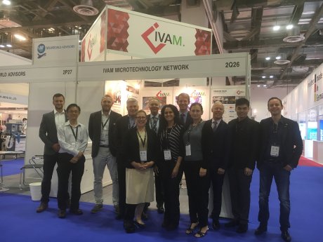 Exhibitors of the IVAM booth.JPG