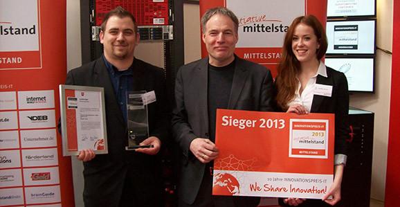 Skimpy®|Cloud-Entwickler Fabian Martin (links), Firmengründer Wolfgang Christmann (Mitte)