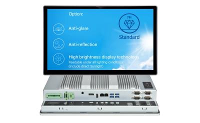 Sind im Einsatz störende Reflektionen oder direkte Lichteinstrahlungen auf das Display zu erwarten, bieten die Optionen Anti-glare, Anti-reflection und High brigthness äußerst überzeugende Lösungen, um auch unter diesen Bedingungen eine klare Sicht zu behalten. Die Challenger-W1 Modelle können in Umgebungstemperaturen von -20°C bis 70°C betrieben werden. Damit ist auch der Einsatz im geschützten Außenbereich möglich.