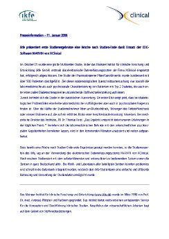 Pressemitteilung XClinical und ikfe 11  Januar 2006.pdf