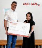 Spendenübergabe an das Repaircafe