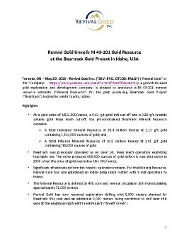 29052018_EN_Revival Gold_Beartrack NI 43-101 Resource.pdf