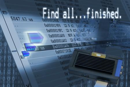 PLS' UDE 4.6.2 with unique search function supports the rapid analysis of very large amounts of trace data