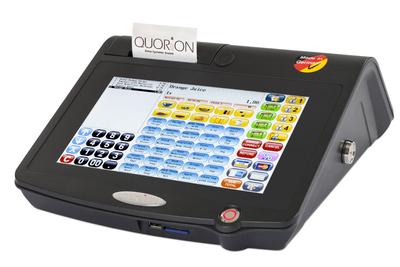 QTouch 10 - All in One Kassensystem (von rechts)