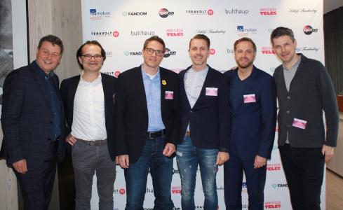 Referenten (v.l.n.r.) Ralph Fürther, Tobias Lobe, Markus Jarre, Lars Fanter, Florian Lormes, Oliver Koch