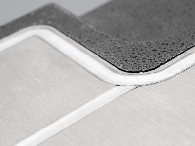 Optimal gefügt: Lost-Foam-Guss mit unebener Oberfläche lässt sich mit der Rührreibschweiß-Technologie bestens bearbeiten