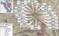 Abbildung 1: Bohrplan für Main Mercur mit den heutigen Ergebnissen