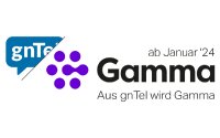 Logo aus gnTel wird Gamma