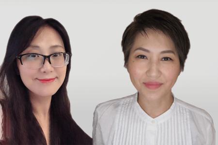 Celine Huang of HeiQ China and Ming Liang of HeiQ Taiwan