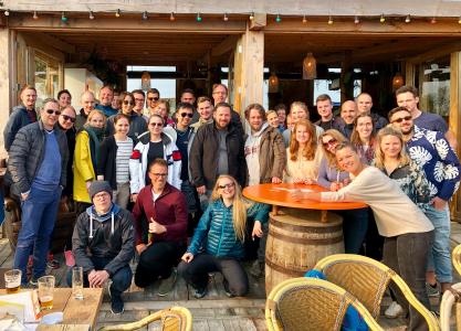 CINTELLIC Gruppenfoto bei einem internen Event